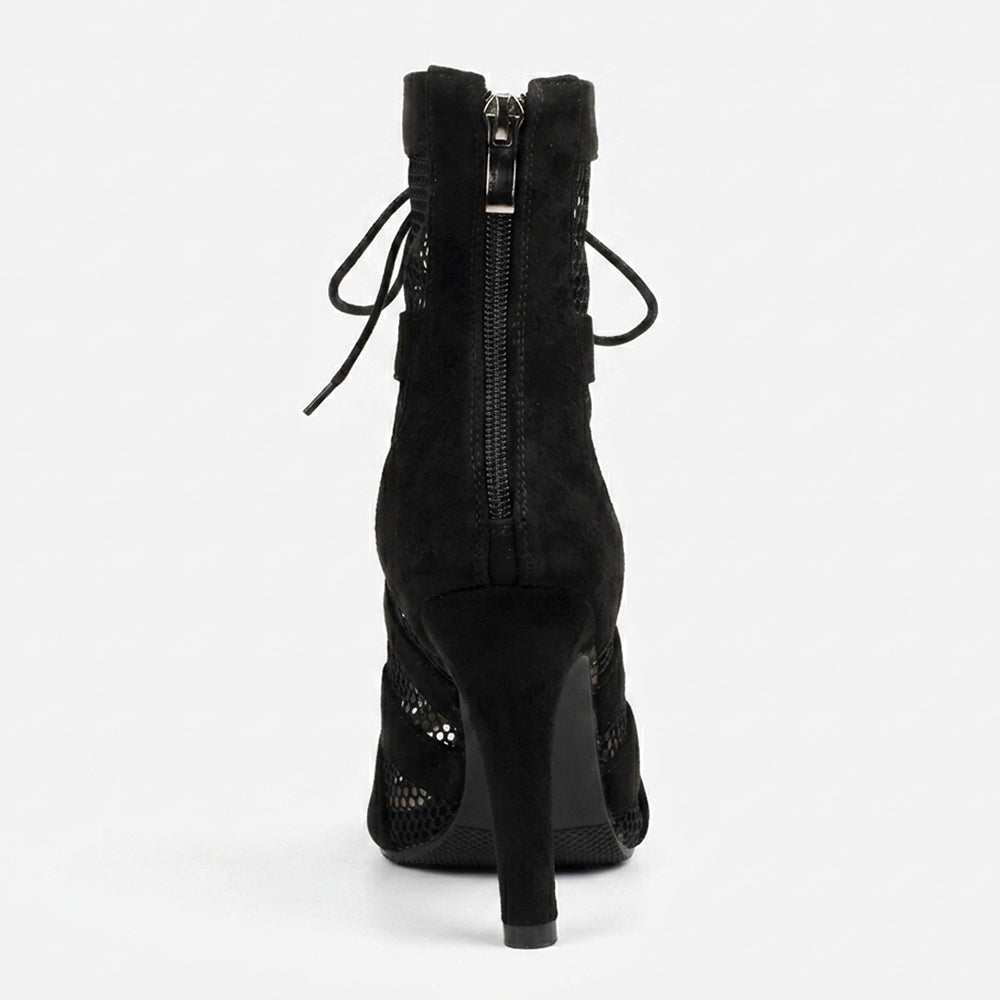 Black Vegan Suede