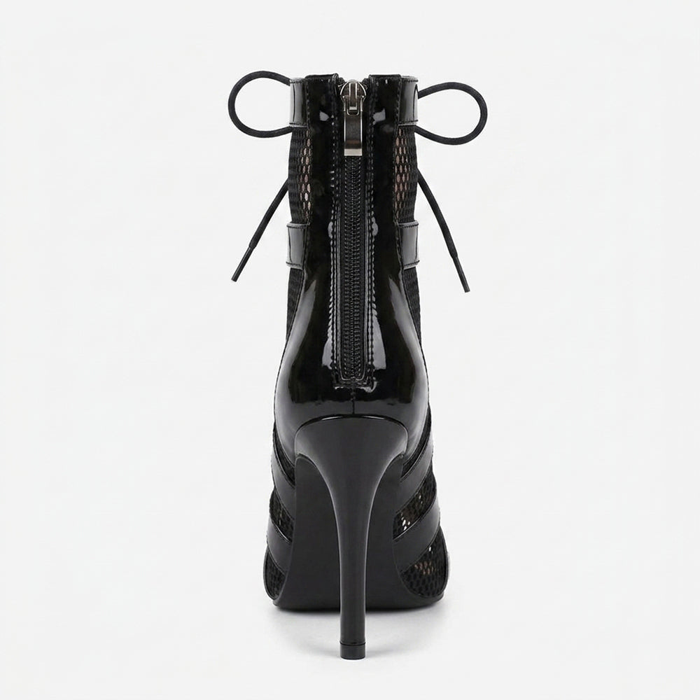 Black Vegan Leather