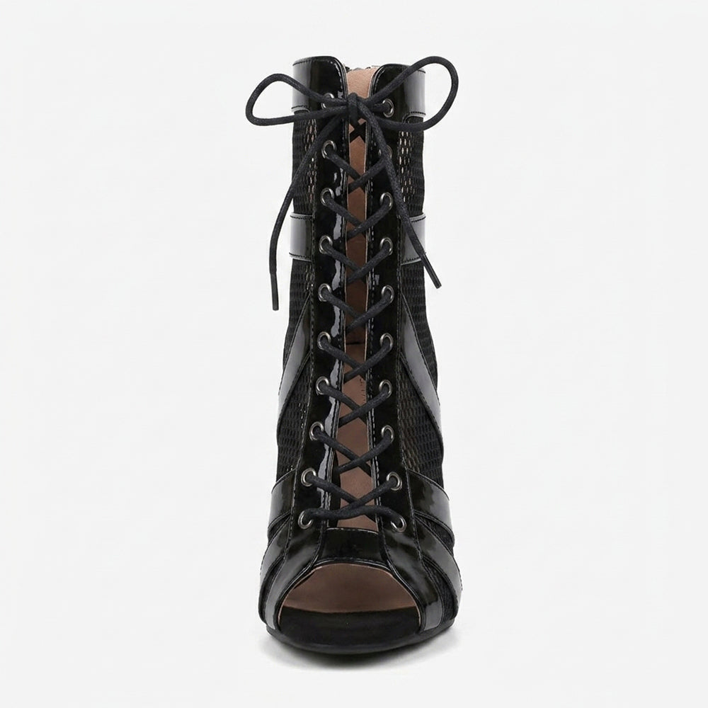 Black Vegan Leather
