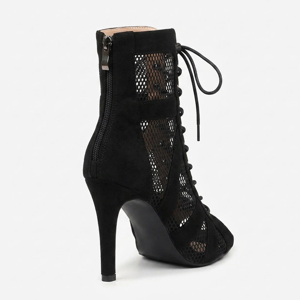 Black Vegan Suede
