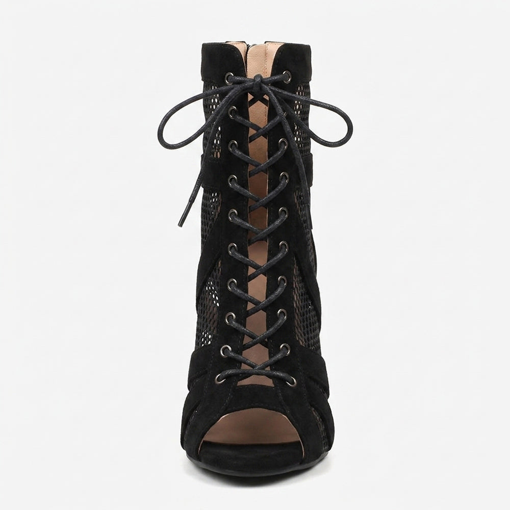 Black Vegan Suede