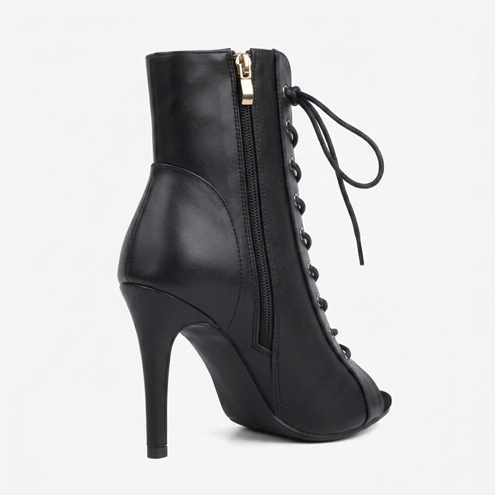 Black Vegan Leather