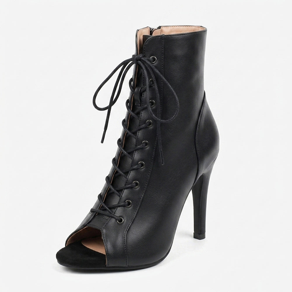 Black Vegan Leather