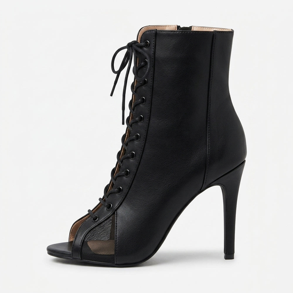 Black Vegan Leather