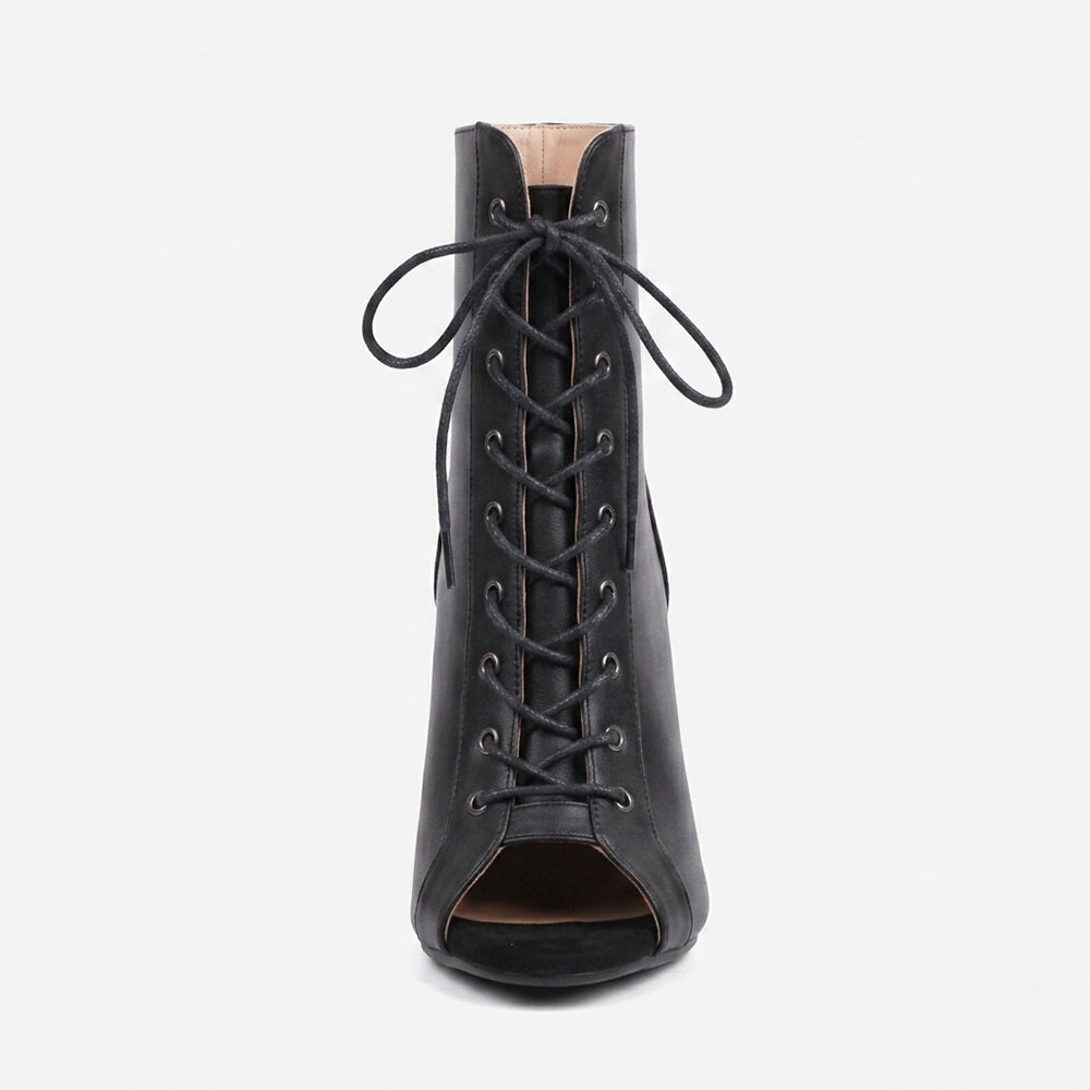 Black Vegan Leather