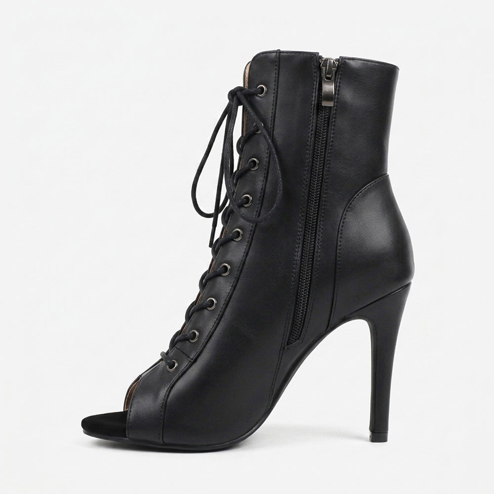 Black Vegan Leather