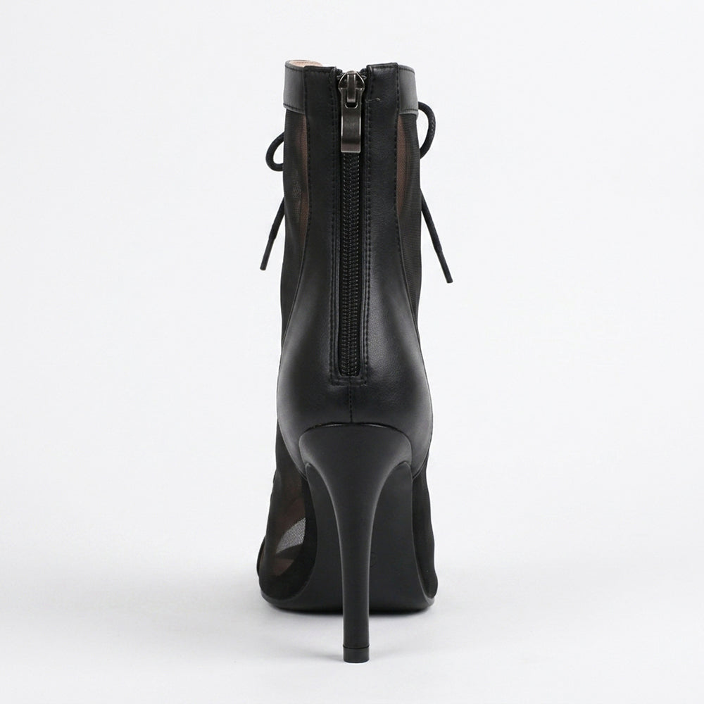 Black Vegan Leather