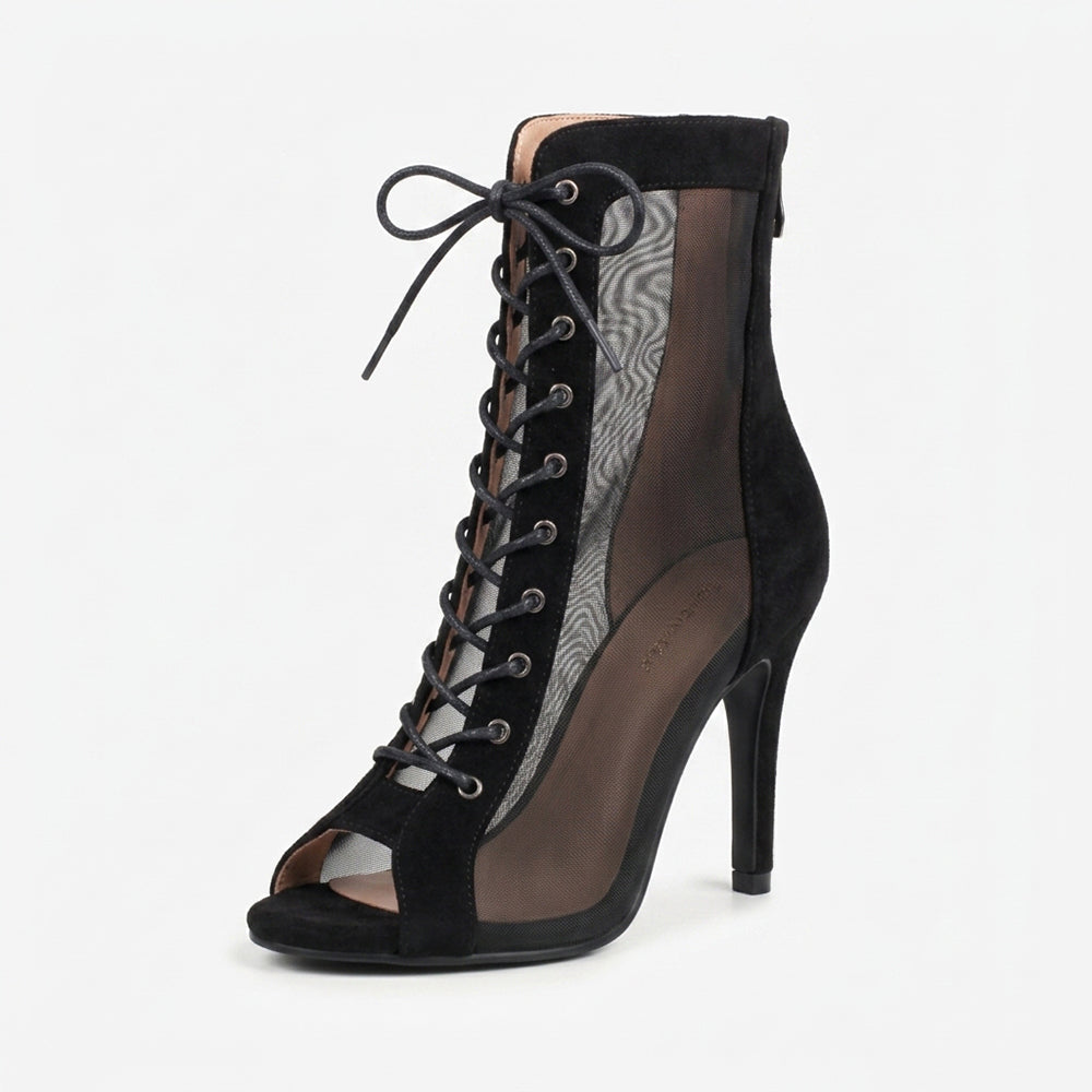 Black Vegan Suede