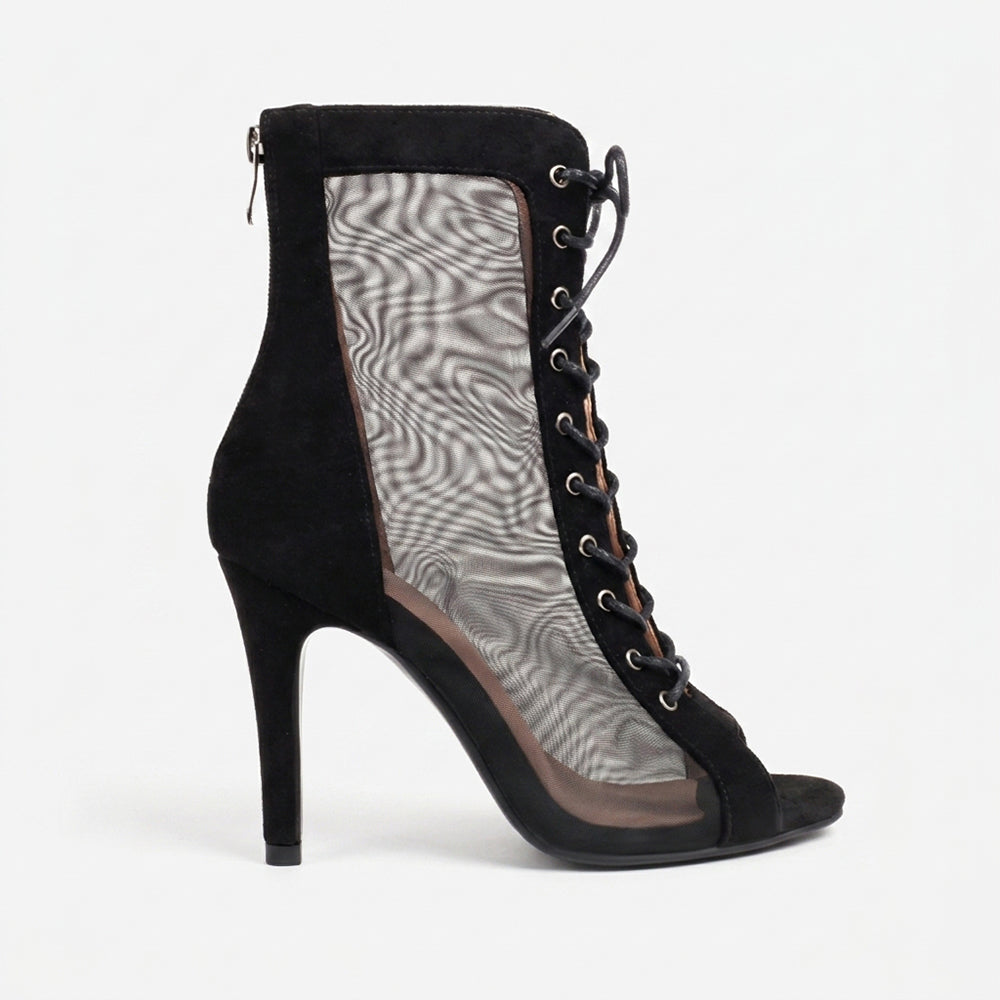 Black Vegan Suede